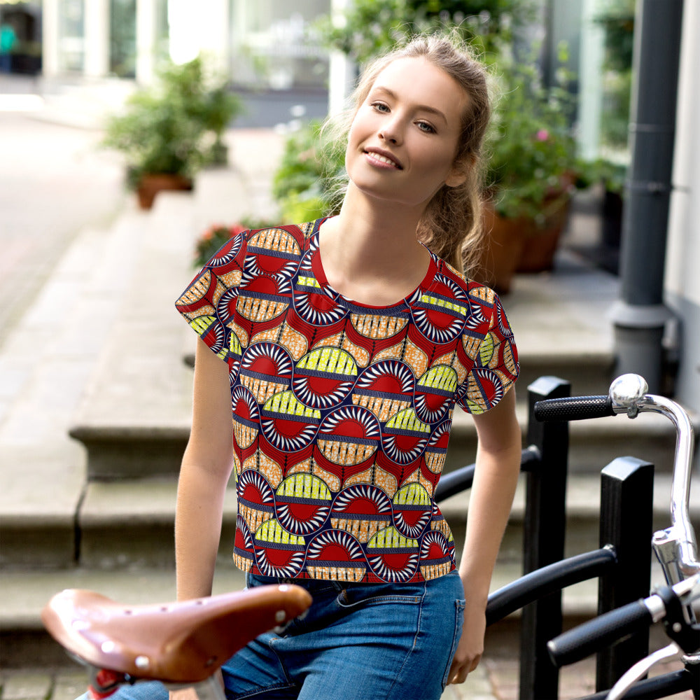 Crop Top Women - Ethnic Patterns