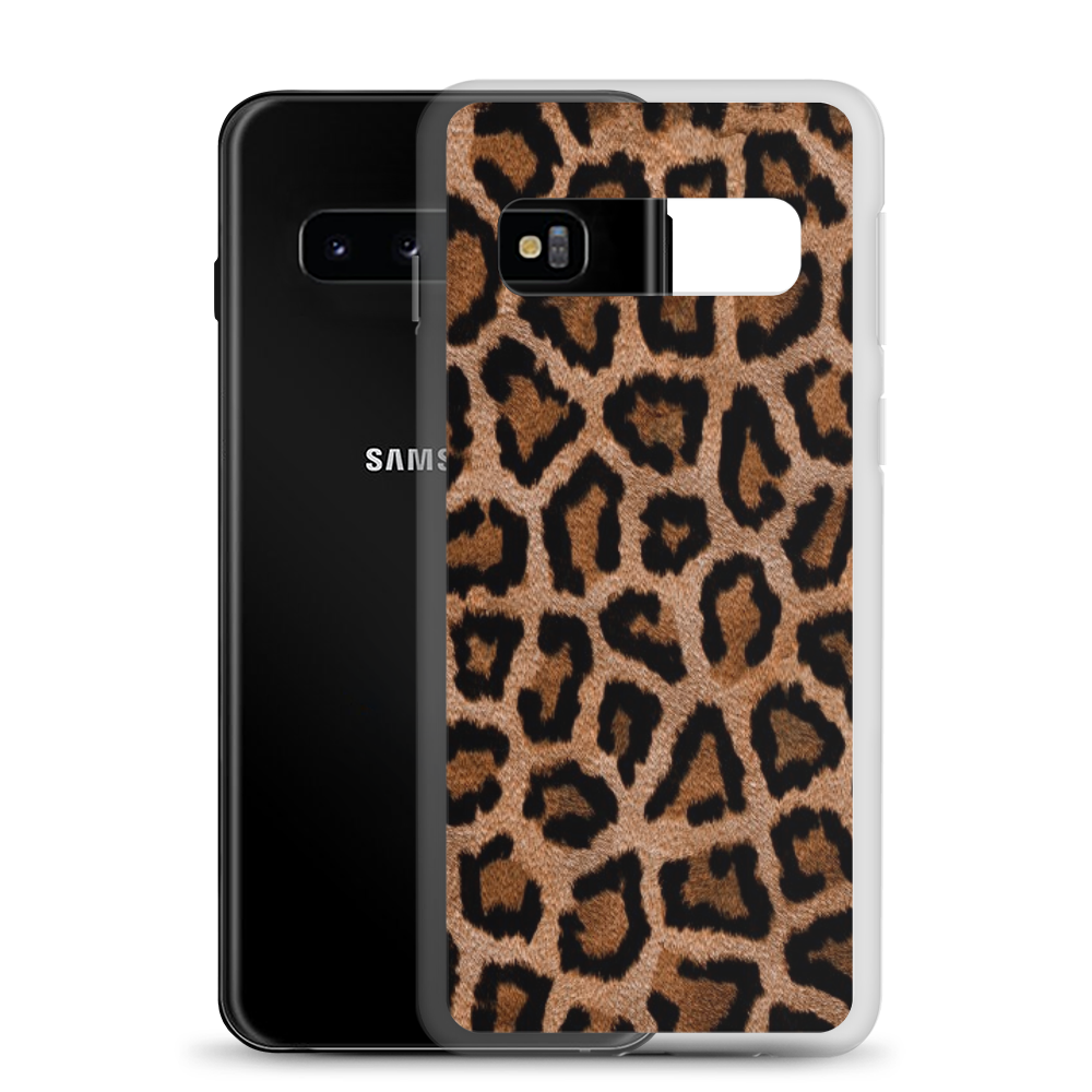 Samsung shell with leopard pattern