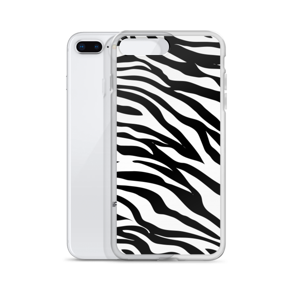 Iphone shell with zebra pattern