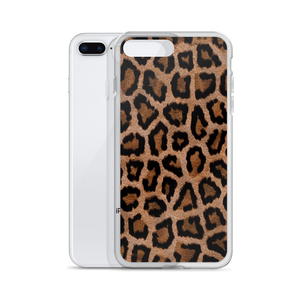 Iphone shell with leopard pattern
