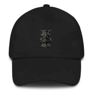 Cap with an owl design