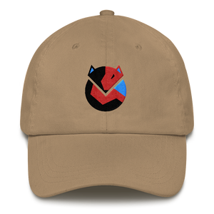 Cap with wolf design