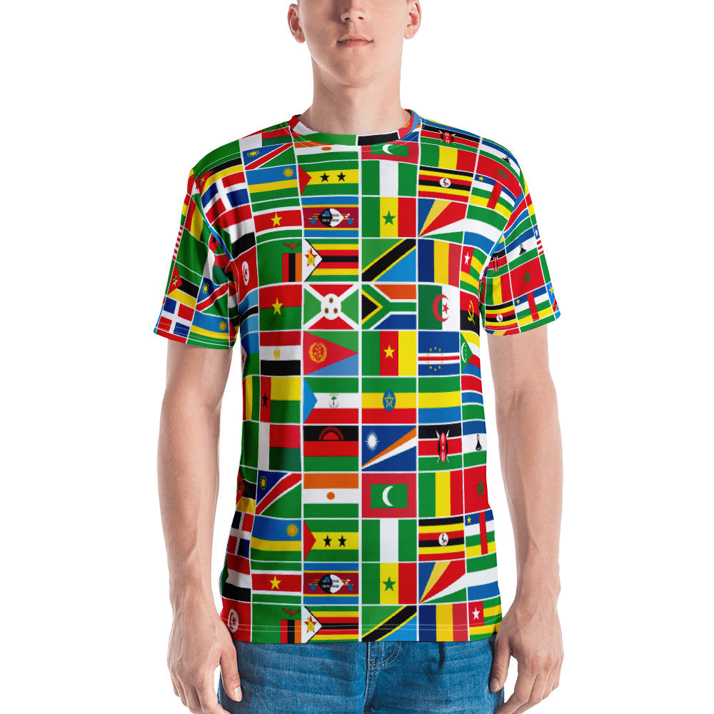T-shirt Homme - Drapeaux Africains