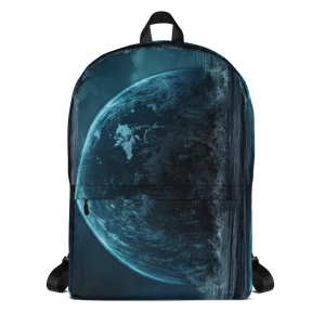 Sac à dos avec le motif d'une planète