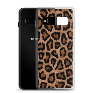 Coque samsung avec un motif léopard