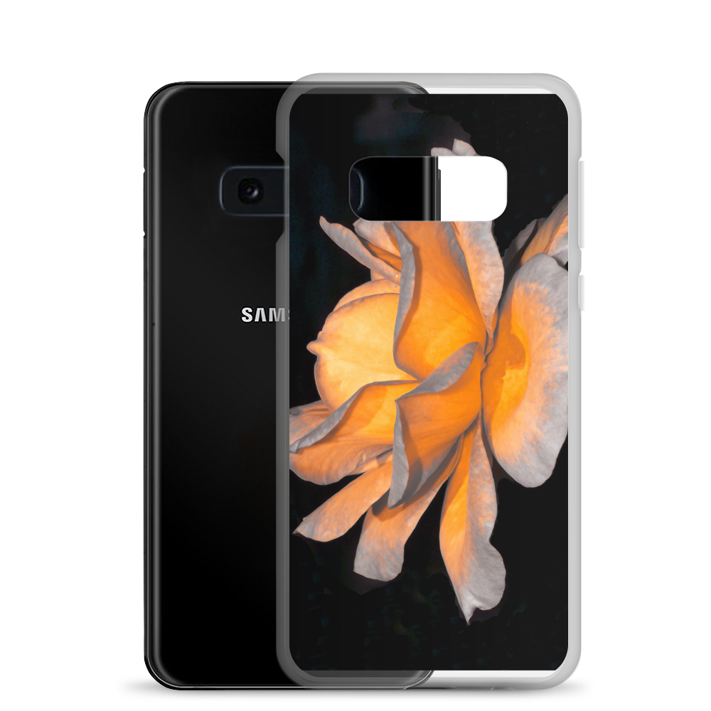 Coque Samsung - Rose Blanche