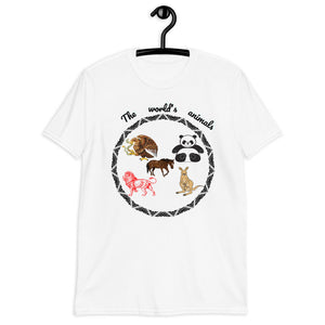 T-shirt - The world's animals